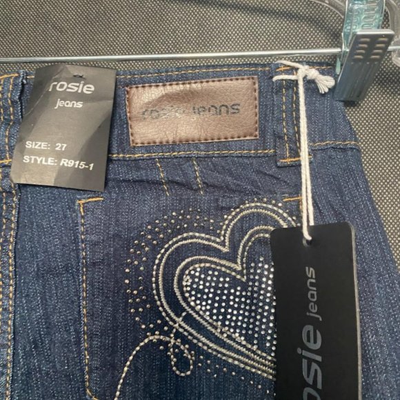NWT ROSIE LOW RISE JEANS SIZE 27 - Picture 5 of 5